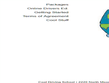 Tablet Screenshot of drivingiscool.com